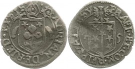 Ausländische Münzen und Medaillen
Schweiz-Wallis, Bistum Sitten
Adrian III. von Riedmatten, 1640-1646
Halbbatzen 1645. fast sehr schön, gewellt