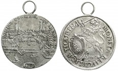Ausländische Münzen und Medaillen
Schweiz-Zürich, Stadt
Taler 1758, Stadtansicht.
sehr schön/vorzüglich, am alten Henkel