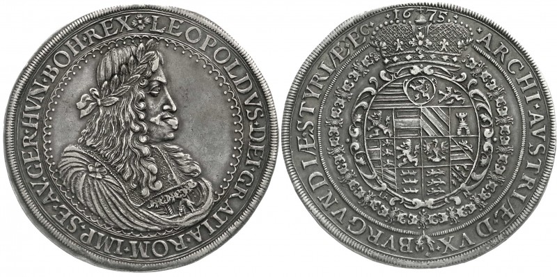 Römisch Deutsches Reich
Haus Habsburg
Leopold I., 1657-1705
Breiter doppelter...