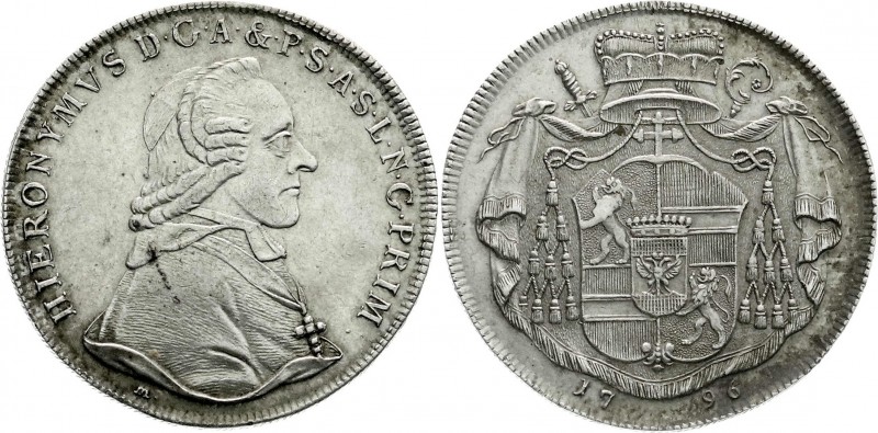 Römisch Deutsches Reich
Salzburg
Hieronymus Graf Colloredo, 1772-1803
Taler 1...