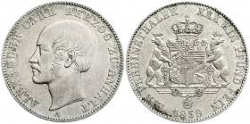 Altdeutsche Münzen und Medaillen
Anhalt-Bernburg
Alexander Carl, 1834-1863
Vereinstaler 1859 A. sehr schön/vorzüglich, leichter Kratzer