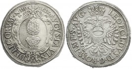 Altdeutsche Münzen und Medaillen
Augsburg-Stadt
Reichstaler 1694, mit Titel Leopolds I.
vorzüglich, kl. Zainende