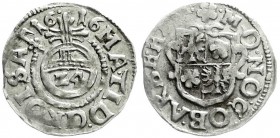 Altdeutsche Münzen und Medaillen
Barby, Grafschaft
Albrecht Friedrich, 1615-1641
Groschen 1616. sehr schön, Prägeschwäche