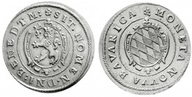 Altdeutsche Münzen und Medaillen
Bayern
Maximilian I., als Herzog, 1598-1623
Kipper 24 Kreuzer o.J. (1620). vorzüglich/Stempelglanz, selten in dies...