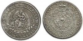 Altdeutsche Münzen und Medaillen
Bayern
Maximilian I., als Kurfürst, 1623-1651
Madonnentaler 1625. Jahreszahl geteilt, oben an den Löwenköpfen.
fa...