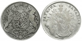 Altdeutsche Münzen und Medaillen
Bayern
Maximilian III. Joseph, 1745-1777
2 Stück: Wappentaler 1760 und Madonnentaler 1775 A, Amberg.
schön/sehr s...