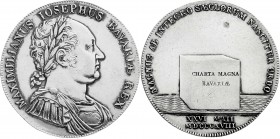 Altdeutsche Münzen und Medaillen
Bayern
Maximilian IV. (I.) Joseph, 1799-1806-1825
Konventionstaler 1818. Charta Magna Bavariae.
fast vorzüglich, ...