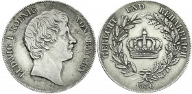 Altdeutsche Münzen und Medaillen
Bayern
Ludwig I., 1825-1848
Kronentaler 1830 sehr schön, schöne Patina