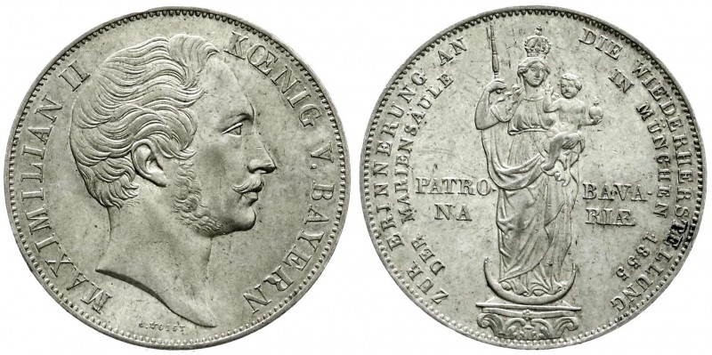 Altdeutsche Münzen und Medaillen
Bayern
Maximilian II. Joseph, 1848-1864
Dopp...