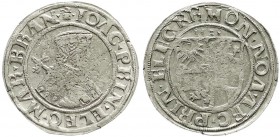 Altdeutsche Münzen und Medaillen
Brandenburg-Preußen
Joachim I., allein, 1499-1535
1/4 Taler 1524, Stendal. Mit BRΛN am Ende der Vorderseitenumschr...