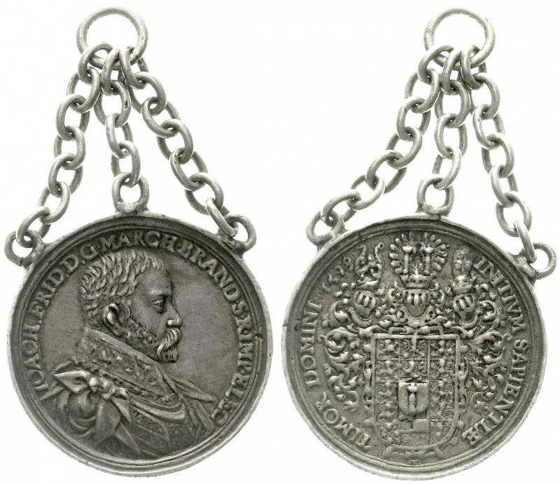 Altdeutsche Münzen und Medaillen
Brandenburg-Preußen
Joachim Friedrich, 1598-1...