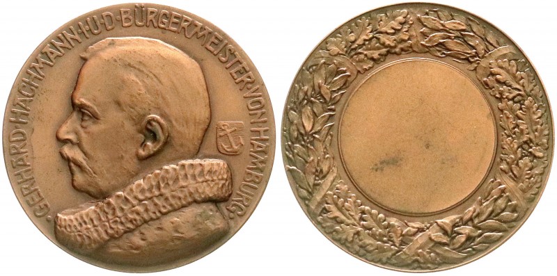 Altdeutsche Münzen und Medaillen
Hamburg-Stadt
Bronzemedaille o.J. (1904) auf ...