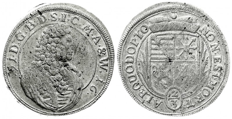 Altdeutsche Münzen und Medaillen
Sachsen-Meiningen
Bernhard, 1680-1706
Gulden...