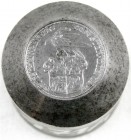 Medaillen
Münchner Medailleure
Karl Goetz
Prägestempel (Patrize) zum Revers der Medaille 1932 auf Hindenburg. Prägedurchmesser 22,5 mm. Stempel Eis...