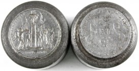 Medaillen
Münchner Medailleure
Karl Goetz
Prägestempelpaar (Matrizen) zur Medaille 1933 von Karl Goetz. Reichstagswahl NSDAP/Jungbrunnen. Prägedurc...