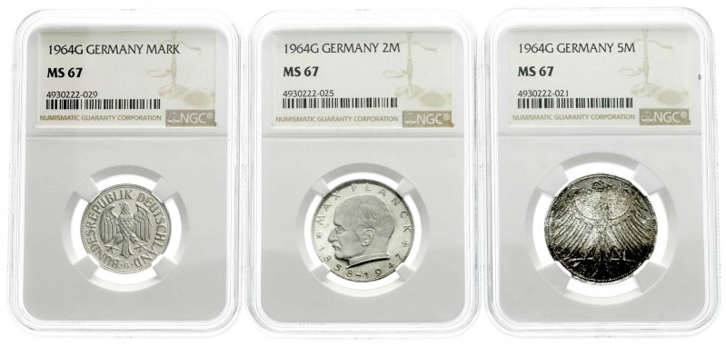 Münzen der Bundesrepublik Deutschland
Kursmünzensätze
1 Pfennig - 5 Deutsche M...