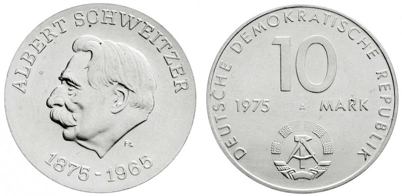 Münzen der Deutschen Demokratischen Republik
Gedenkmünzen der DDR
10 Mark 1975...