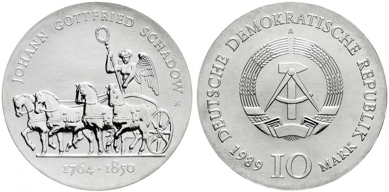 Münzen der Deutschen Demokratischen Republik
Gedenkmünzen der DDR
10 Mark 1989...