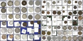 LOTS
Sammlungen allgemein
Über 100 verschiedene, meist bessere Münzen aus aller Welt ab dem 16. bis 20. Jh. Bis zur Crown-Größe. Viele seltene Stück...