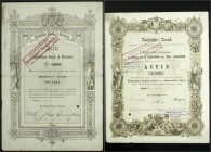 Varia
Aktien
Zusammenstellungen/Lots
Sammlung historische Wertpapiere in 10 Alben. Deutsche und ausländische Wertpapiere, ab den 1850er Jahren. Mit...