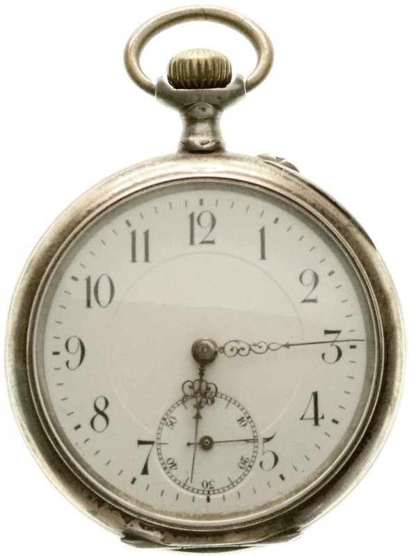 Varia
Uhren
Taschenuhren
Herrentaschenuhr "open work" Silber 800, ab 1905. He...