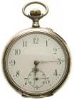 Varia
Uhren
Taschenuhren
Herrentaschenuhr "open work" Silber 800, ab 1905. Hersteller Rautendelein (B. berger & Cie., Düsseldorf). Handaufzug. Zyli...