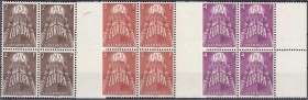 Briefmarken
Ausland
Luxemburg
Europa 1957, kompletter Satz im Viererblock, postfrische Luxuserhaltung. Mi. 480,-€.
**