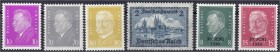 Briefmarken
Deutschland
Deutsches Reich
Reichspräsidenten, Bauwerke, Besatzungstruppen 1930, postfrische Luxuserhaltung, unsigniert. Mi. 348,-€.
*...