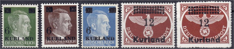 Briefmarken
Deutschland
Freimarken 1945, postfrischer Satz in Luxuserhaltung, ...