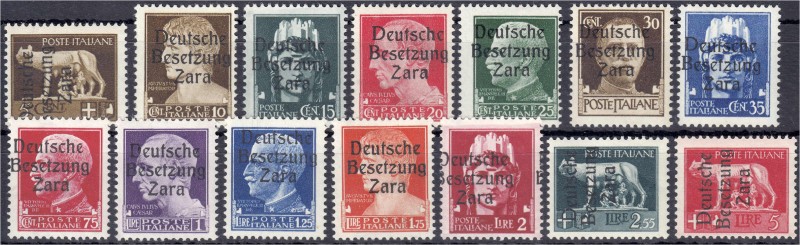 Briefmarken
Deutschland
Freimarken von Italien 1943, schöne postfrische Zusamm...