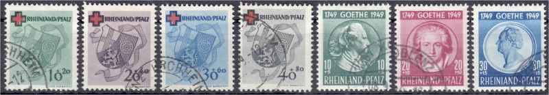 Briefmarken
Deutschland
Alliierte Besetzung (Französische Zone)
Rotes Kreuz u...