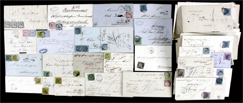 Briefmarken
Briefe
Lots und Sammlungen Deutschland
Altdeutschland-Baden: Post...