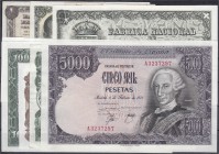 Banknoten
Ausland
Spanien
Kleine Sammlung von 21 Scheinen: 1925 100 und 1000 Pts., 1928 25, 50 und 500 Pts., 1931 25, 50 und 100 Pts., 1935 50 Pts....