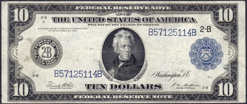 Banknoten
Ausland
Vereinigte Staaten von Amerika
10 Dollars mit blauem Siegel...