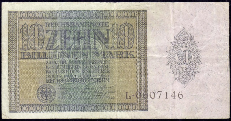 Banknoten
Die deutschen Banknoten ab 1871 nach Rosenberg
Deutsches Reich, 1871...