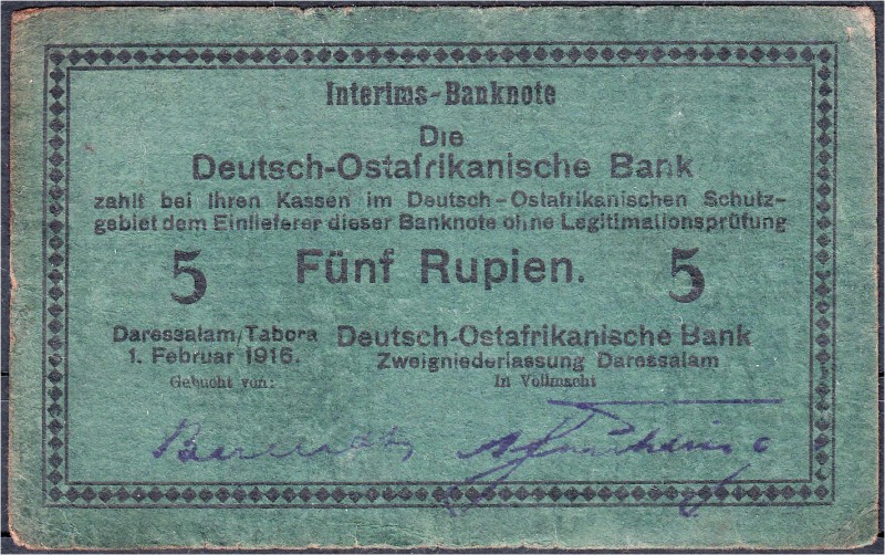 Banknoten
Die deutschen Banknoten ab 1871 nach Rosenberg
Deutsches Reich, 1871...