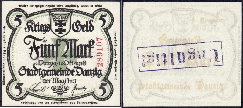 Banknoten
Die deutschen Banknoten ab 1871 nach Rosenberg
Deutsches Reich, 1871...