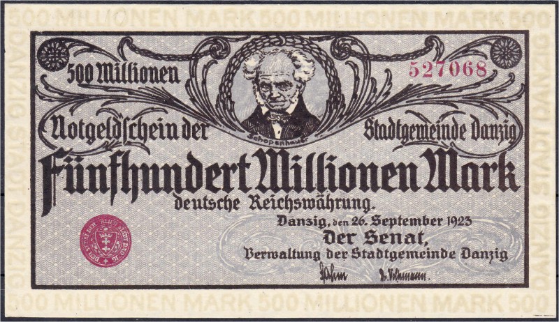 Banknoten
Die deutschen Banknoten ab 1871 nach Rosenberg
Deutsches Reich, 1871...