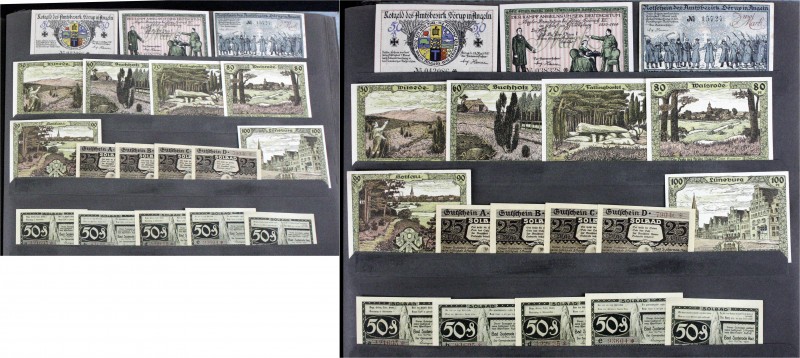 Banknoten
Lots
Deutschland
Deutsche Serienscheine: schöne Sammlung von ca. 14...