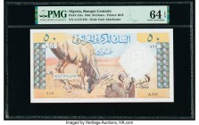 Algeria Banque Centrale d'Algerie 50 Dinars 1.1.1964 Pick 124a PMG Choice Uncirculated 64 EPQ. 

HID09801242017

© 2020 Heritage Auctions | All Rights...