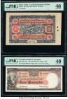 Australia Commonwealth Bank of Australia 10 Pounds ND (1954-59) Pick 32 R62 PMG Extremely Fine 40; Tibet Government of Tibet 10 Srang ND (1941-48) / 1...