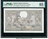Belgium Banque Nationale de Belgique 100 Francs-20 Belgas 26.7.1943 Pick 107 PMG Gem Uncirculated 65 EPQ. 

HID09801242017

© 2020 Heritage Auctions |...