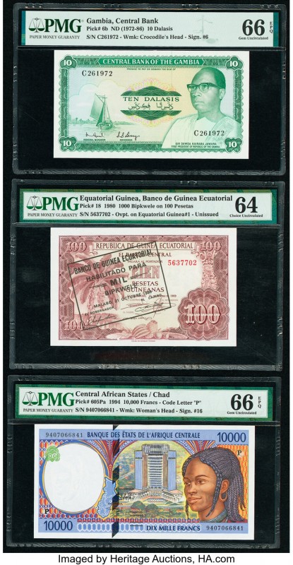 Central African States Banque des Etats de l'Afrique Centrale, Chad 10,000 Franc...