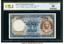 Egypt National Bank of Egypt 1 Pound 27.3.1937 Pick 22b PCGS Extremely Fine 40. 

HID09801242017

© 2020 Heritage Auctions | All Rights Reserved