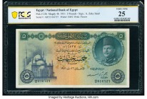 Egypt National Bank of Egypt 5 Pounds 1951 Pick 25b PCGS Very Fine 25. 

HID09801242017

© 2020 Heritage Auctions | All Rights Reserved