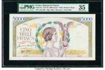 France Banque de France 5000 Francs 8.5.1941 Pick 97c PMG Choice Very Fine 35. 

HID09801242017

© 2020 Heritage Auctions | All Rights Reserved
