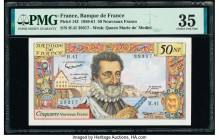 France Banque de France 50 Nouveaux Francs 5.11.1959 Pick 143 PMG Choice Very Fine 35. 

HID09801242017

© 2020 Heritage Auctions | All Rights Reserve...