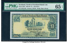 Scotland North of Scotland Bank Ltd. 1 Pound 1.7.1945 Pick S644 PMG Gem Uncirculated 65 EPQ. 

HID09801242017

© 2020 Heritage Auctions | All Rights R...