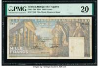 Tunisia Banque de l'Algerie 1000 Francs 30.10.1950 Pick 29a PMG Very Fine 20. 

HID09801242017

© 2020 Heritage Auctions | All Rights Reserved