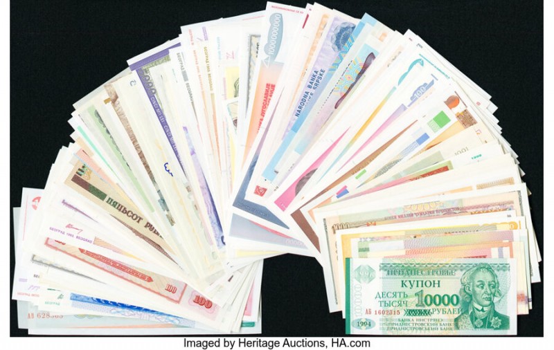 World Group Lot of (Yugoslavia and More) 264 Examples Majority Crisp Uncirculate...